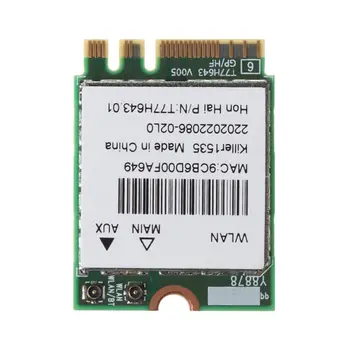 Killer 1535 1525 QCNFA364A AC M.2 WIFI адаптер для карт MSI GT72/GS60 для Dell 896F
