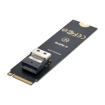 SSD-накопитель NGFF SFF-8654 Slimline SAS PCIe для NGFF M-Key NVME для U.2 U2 Комплект SFF-8639 для адаптера Изображение 2