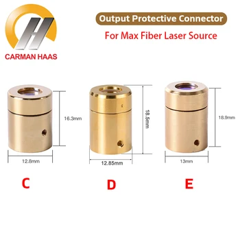 Группа линз Выходного Защитного разъема Carmanhaas с Защитной крышкой Объектива для Станка для резки волоконно-лазерного источника Max QBH