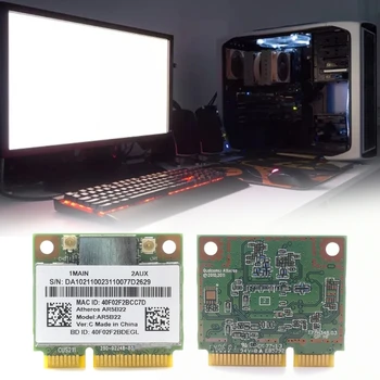 AR5B22WIFI-карта 2,4/5 ГГц Двухдиапазонная MINI PCIE 300M встроенная беспроводная карта 802.11A/B/G/N для Y400 Y500 Y410P S215 Изображение 2