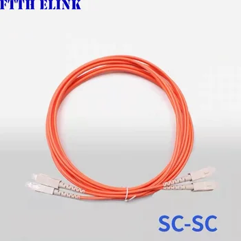 20шт волоконно-оптические патч-корды SC UPC к SC UPC двухшпиндельный многомодовый кабель 3,0 мм 62,5/125um с волоконно-оптической перемычкой бесплатная доставка ELINK