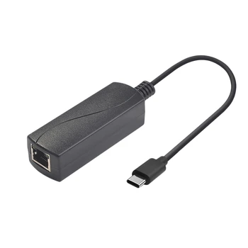 TYPEC USB-C 1 Головка TYPC для сетевого источника питания Сетевая карта POE Power Supply