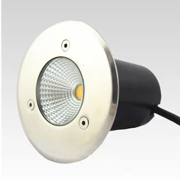 COB LED Подземный светильник 15w AC85-265V, Заглубленный Светильник, Светодиодный Подземный светильник, Светодиодный Подземный светильник, Теплый Белый/Белый/Красный/Зеленый/Синий