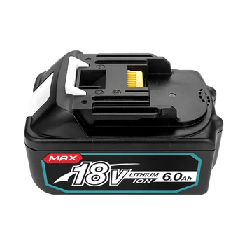 2ШТ Для Makita 18V 6Ah Литий-ионный аккумулятор + Зарядное Устройство, Для Электроинструмента BL1840B BL1850 BL1850B Аккумулятор Изображение 2
