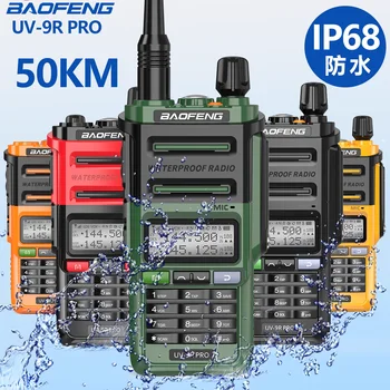 Baofeng New UV-9R Pro 15 Вт Мощная портативная рация Ham Двухсторонние радиостанции 128ch Портативные рации Большой дальности Профессиональные UHF GMRS Изображение 2