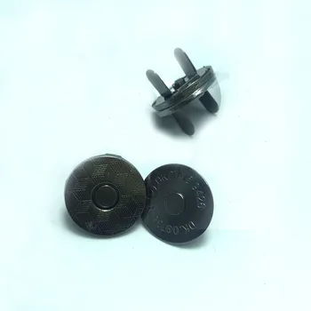 200 комплектов-14 мм Металлическая застежка на магнитную кнопку Изображение 2