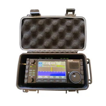 X6100 Водонепроницаемый Безопасный ящик для хранения XIEGU X6100 КВ-трансивер Elecraft KX2 Портативная коробка для наружного радио