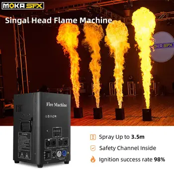Огненная машина DMX Fire Machines Spray Fire Projector Event Machine для ночного клуба, профессиональной сцены, диско-шоу DJ