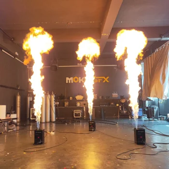 Огненная машина DMX Fire Machines Spray Fire Projector Event Machine для ночного клуба, профессиональной сцены, диско-шоу DJ Изображение 2