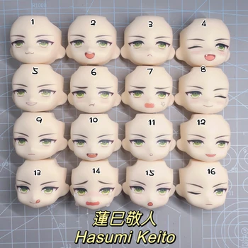 Лицевая панель Hastumi Keito Ob11 Ensemble Stars GSC Наклейка с водой для лица глиняного человечка Аксессуары для кукол ручной работы