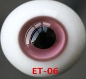 Модные стеклянные глаза BJD ET Серии 1/12 1/8 1/6 1/4 1/3 22 см 24 см Кукольные глаза ручной работы Оптом 10 шт./компл. Изображение 2