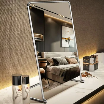 Маленькие настольные декоративные зеркала для макияжа Эстетические декоративные зеркала для спальни Lusterko Home Decoration Luxury YY50DM Изображение 2