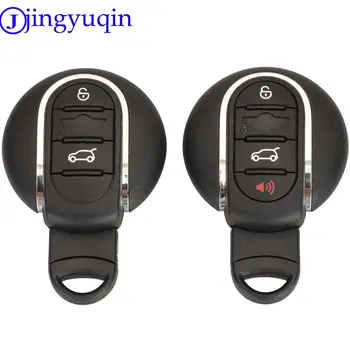 Jingyuqin 3/4 Кнопки Замена дистанционного ключа автомобиля Чехол Брелок для Mini COUNTRYMAN (F60) COOPER (F55/F56/F57) CLUBMAN (F54)