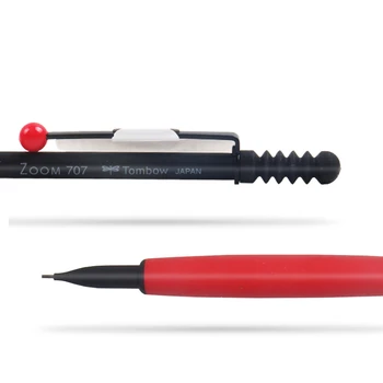Механический карандаш TOMBOW Mini Slim Design ZOOM 707 Подарочная ручка SH-ZS с противоотламывающимся металлическим наконечником Изображение 2