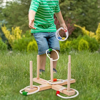 Игра для детей на праздник в помещении или на открытом воздухе во дворе Игра для взрослых и семьи Простая в настройке игрушка на заднем дворе