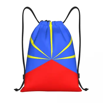 Флаг Воссоединения Рюкзак на шнурке Спортивная спортивная сумка для мужчин и Женщин Тренировочный рюкзак