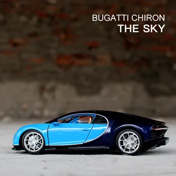 Maisto 1: 24 Bugatti Roadster, имитация модели автомобиля из сплава, имитация украшения автомобиля, коллекция подарочных игрушек Изображение 2