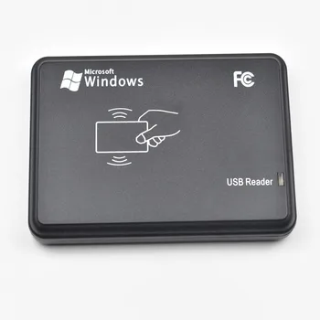 13,56 МГц ISO14443A USB Датчик Приближения Smart NFC Card Reader Нет необходимости В Драйвере Изображение 2