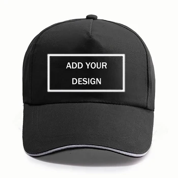 Изготовленная на заказ бейсбольная кепка Добавьте свой дизайн, напечатайте логотип, текст, фото, шляпу черного цвета, Хаки, индивидуальные кепки для мужчин и женщин