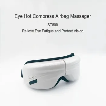 Вибрирующий инструмент для массажа глаз, инструмент для ухода за глазами, музыка Bluetooth, снимающая усталость и устраняющая морщины, Успокаивающий массаж глаз Изображение 2