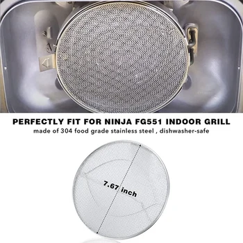 2X Защита от брызг Для Ninja Foodi FG551, Аксессуары Для внутреннего гриля Ninja Foodi Smart XL 6-В-1 Многоразового использования Изображение 2