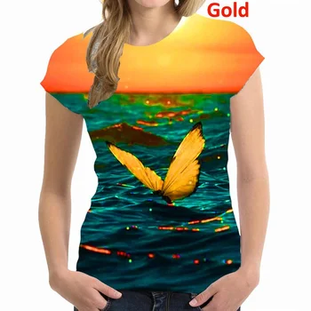 Брендовая летняя футболка BIANYILONG, женская рубашка с бабочкой, повседневная спортивная футболка с короткими рукавами, модные женские повседневные топы