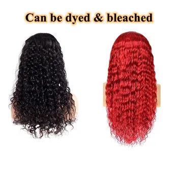 4x4 Волна воды HD Прозрачная кружевная застежка из человеческих волос, парики для женщин, настоящие бразильские черные волосы Remy, Размер от 10 до 30 дюймов, распродажа Изображение 2