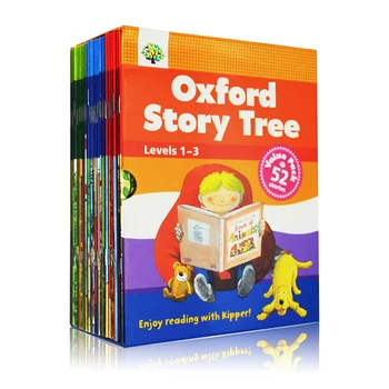 52 Книги 1-3 Уровня Оксфордская История Дерево Детская Английская История Книжка С Картинками Детские Развивающие Игрушки