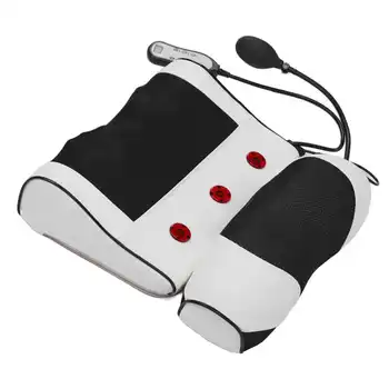 Электрическая массажная подушка для разминания шейки матки, Регулируемая инфракрасная тяга, Горячий компресс для дома для здравоохранения