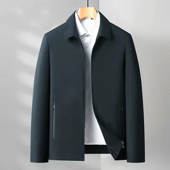 Зимняя мужская брендовая одежда на молнии, повседневная верхняя одежда на открытом воздухе, мужские пальто, бомберы, деловые куртки для мужчин, Бесплатная доставка