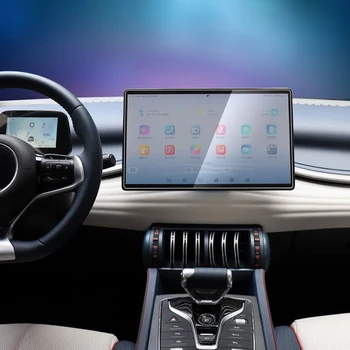 2 шт., Автомобильная GPS-навигация, Защитная пленка из закаленного стекла для ATTO 3, протектор экрана 15,6 и 5 дюймов Изображение 2