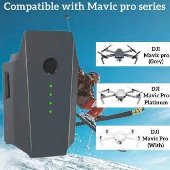 1-4 Аккумулятор Mavic Pro 11,4 В 3830 мАч, Интеллектуальный Сменный аккумулятор для DJI Mavic Pro Platinum, DJI Mavic Pro Alpine Изображение 2