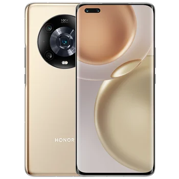 Смартфон HONOR Magic 4 Pro 5G с 6,81-дюймовым OLED-дисплеем, 50-мегапиксельная Тройная камера заднего вида, 8 ГБ 256 ГБ, 100 Вт с наддувом, мобильный телефон Изображение 2