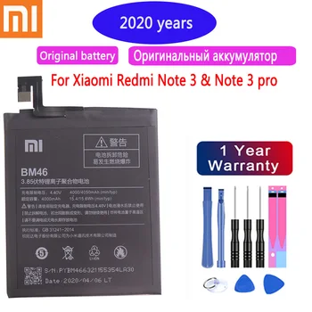 2020 года Оригинальный BM46 Сменный Аккумулятор 4050 мАч Для Xiaomi Redmi Note 3 Note3 Pro Note3 Redrice Аутентичные Аккумуляторы для телефонов