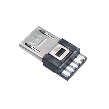 Micro5p 5-контактный mc45 с коротким замыканием USB-штекер для пайки Android OTG plug Изображение 2