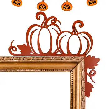 Декор на углу Хэллоуина Легкая Дверная вывеска на Хэллоуин, декор на дверь на Хэллоуин с рисунком тыквы-Призрака Ведьмы для Хэллоуина