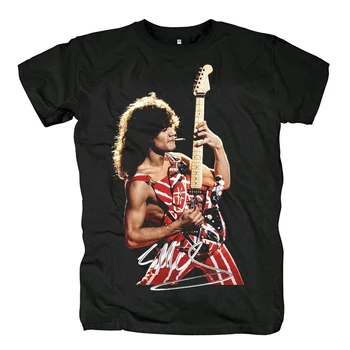 20 Дизайнов, Винтажный бренд Van Halen в стиле панк-рок, Черная рубашка, Фитнес Hardrock, Хэви-метал, 100% Хлопок, Футболка для Рокера, Скейтборд, Camiseta