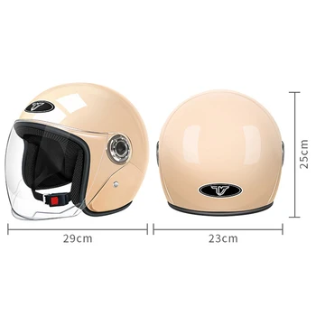 Шлем для электромобилей для взрослых с вентиляционным отверстием, защитная шляпа для скутера, Мотоциклетная шляпа, Защитный колпачок для велосипеда, моющийся для наружного оборудования Изображение 2