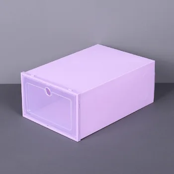 BY148 Пылезащитная коробка для обуви с выдвижным ящиком пластиковая складная