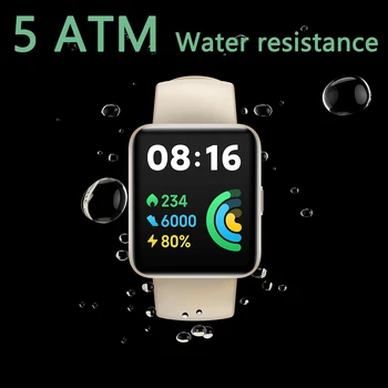 Часы 2 Lite, носимые устройства, смарт-часы с сенсорным экраном 1,55 дюйма, Bluetooth GPS, кислородный браслет для измерения уровня крови Изображение 2