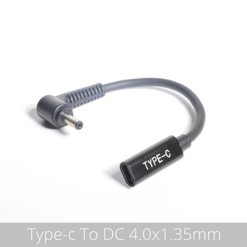 USB 3,1 Type C к DC 4,0*1,35 Кабель-адаптер USB C Зарядный Кабель Для Asus Zenbook Charger женский-мужской 3A UX21A UX31A UX32A