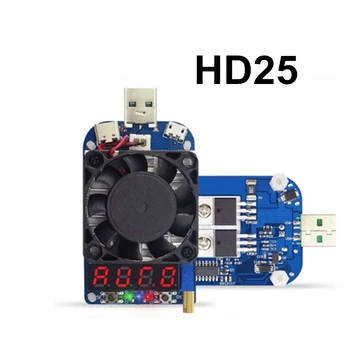 HD25 HD35 триггер QC2.0 QC3.0 Электронный USB нагрузочный резистор разрядка тест батареи регулируемый ток напряжение 25W35W HD35 триггер Изображение 2