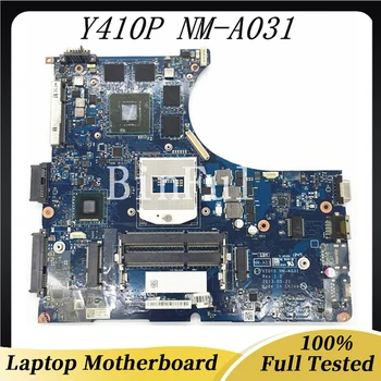 Материнская плата VIQY0 NM-A031 Для ноутбука LENOVO Ideapad Y410P 90002915 SR17E N14P-GT-A2 HM87 GT750M 2G 100% Полностью протестирована В порядке