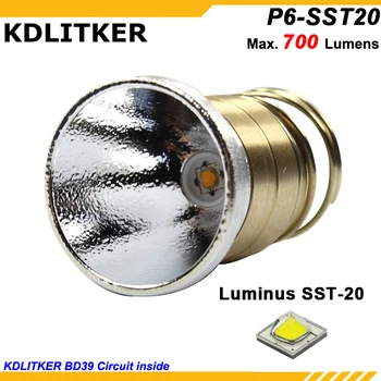 Светильник KDLITKER P6-SST20 Luminus SST-20 700 люмен 3 В - 9 В P60 (диаметр 26,5 мм)