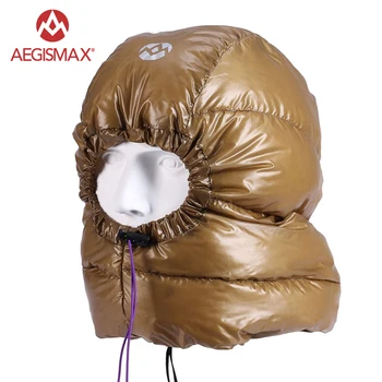 AEGISMAX 2021 Outdoor Urltra-Легкая шапка из гусиного пуха для спального мешка-конверта Изображение 2
