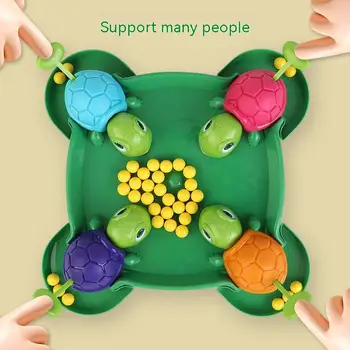 Настольная игра Eat Ball Frog Многопользовательская Соревновательная гонка Интерактивная игрушка Играй с друзьями Развивающие наклейки Подарок для детей
