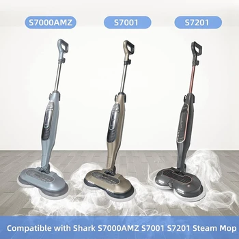 12 Упаковок Тяжелых Скребковых паровых прокладок для швабры Shark S7000AMZ/ S7001/ S7201, паровые и скребковые Универсальные чистящие прокладки Изображение 2