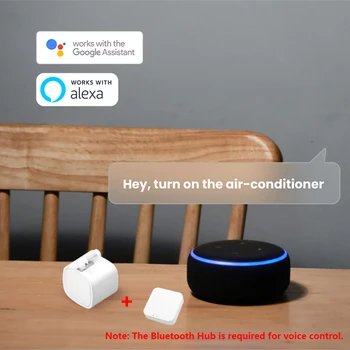Tuya Finger Robot Switch Умный Переключатель Толкатель Кнопок Bluetooth Fingerobot Приложение Smart Life Контроль Времени Работы с Alexa Google Home Изображение 2