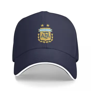 Бейсбольная кепка для мужчин и женщин, кепка с логотипом сборной Аргентины, кепка дальнобойщика, шапка большого размера, зимние женские шапки, мужские Изображение 2