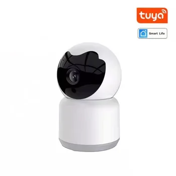 Детектор смарт-камеры Tuya wifi, Беспроводной мобильный телефон, Дистанционный мониторинг, Домашнее вращающееся движение 1080P HD